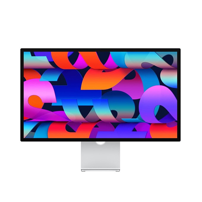 Apple Studio Display, Retina Nano-Texture Glass, 27", 5120 x 2880 (5K UHD), srebrny, Stojak z możliwością regulacji 