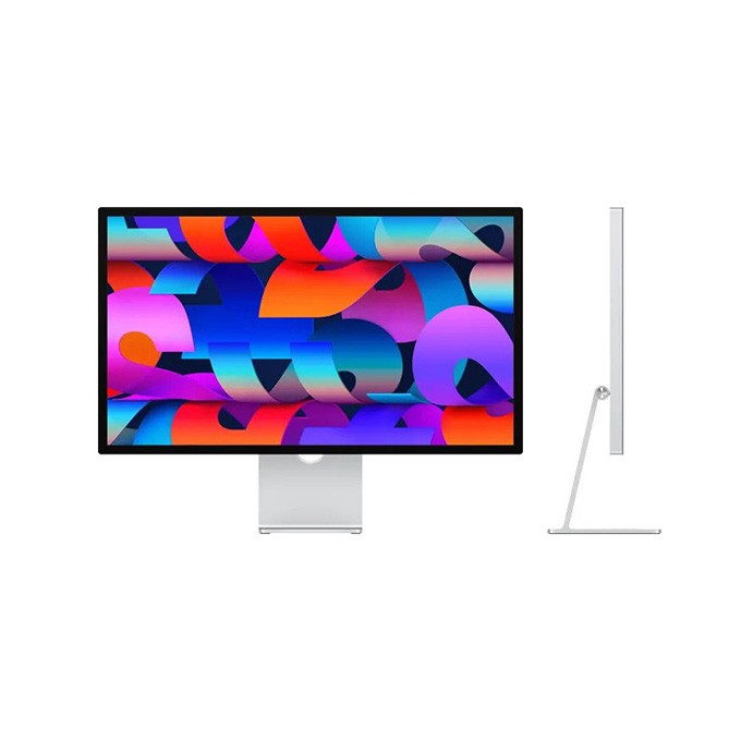 Apple Studio Display, Retina Nano-Texture Glass, 27", 5120 x 2880 (5K UHD), srebrny, Stojak z możliwością regulacji 