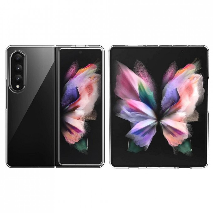 Futerał CLEAR CASE do SAMSUNG Z Flip 4 5G transparentny