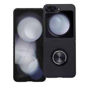 Futerał SILICONE RING do SAMSUNG Z Flip 5 czarny