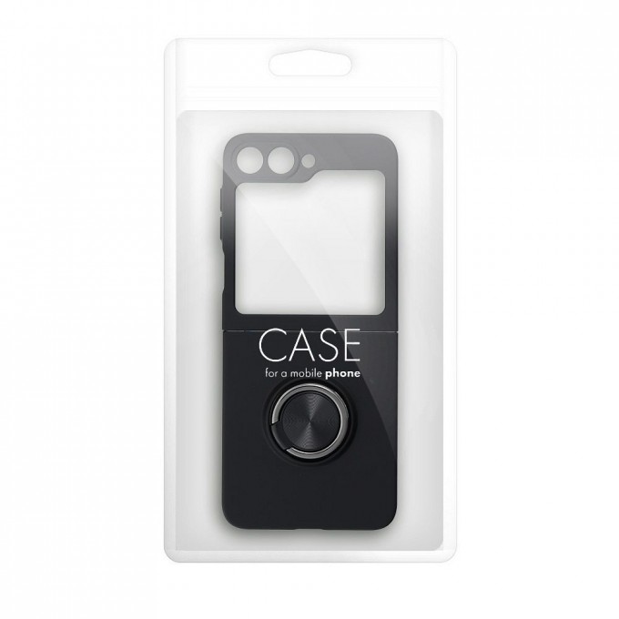 Futerał SILICONE RING do SAMSUNG Z Flip 6 czarny