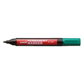 Marker permanentny Uni 320 okrągła końcówka zielony