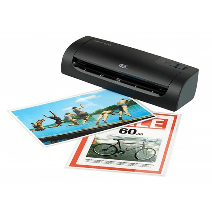 Laminator GBC Fusion 1000, A4, nagrzew.: 5min, prędk. laminacji: 1min, czarny