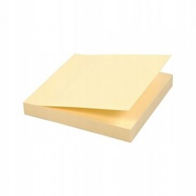 Notes samoprzylepny 51x76mm 1x100k jasnożółty