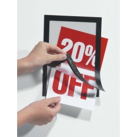 Ramka samoprzylepna A4 Durable 4872 czarna 2 sztuki