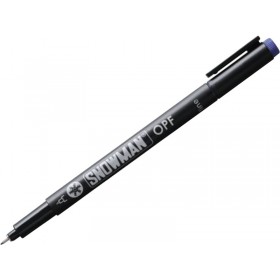 Foliopis Snowman OPF 12 niebieski 0,5mm