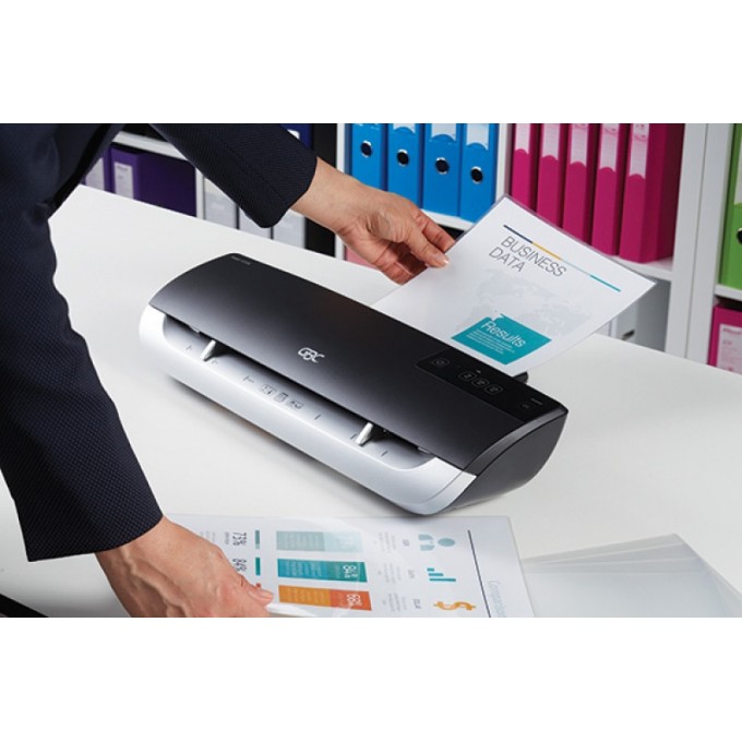 Laminator GBC Fusion 3100L, A3, nagrzew.: 1min, prędk. laminacji: 21s, grafitowy