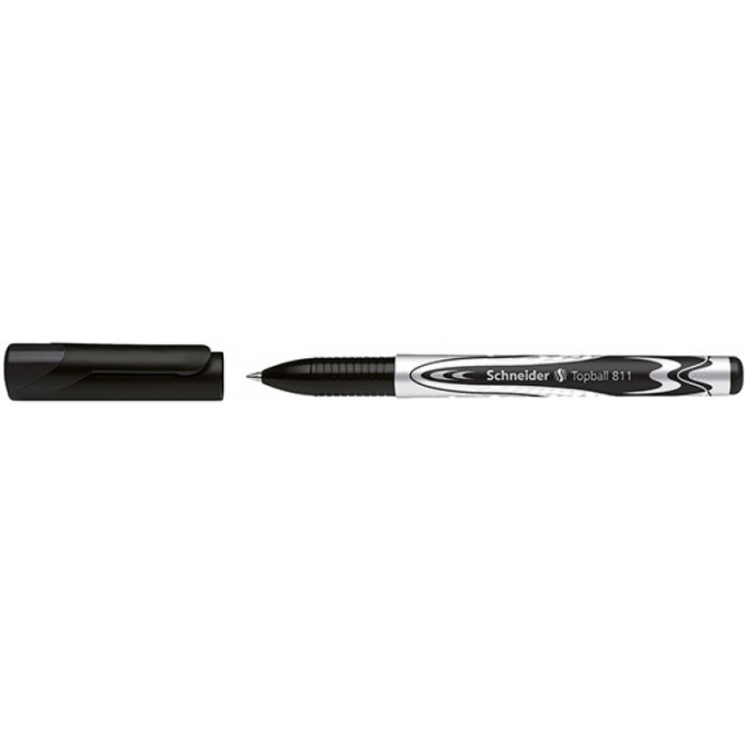 Pióro kulkowe SCHNEIDER Topball 811, 0,5 mm, czarne