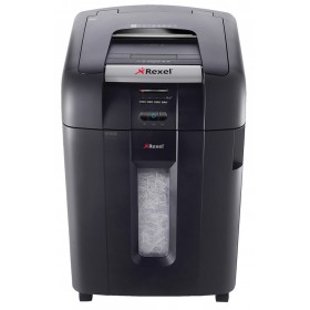 Niszczarka automatyczna REXEL Auto+ 500X, konfetti, P-4, 500 kart., 80l, karty kredytowe/CD, czarna