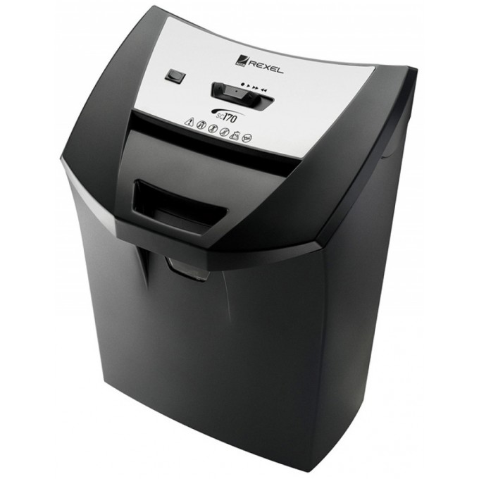 Niszczarka REXEL Officemaster SC170, paski, P-2, 13 kart., 22l, karty kredytowe, czarna