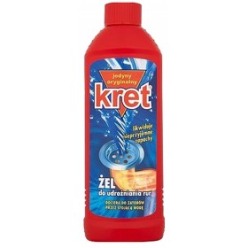 Żel do udrażniania rur KRET, 500ml