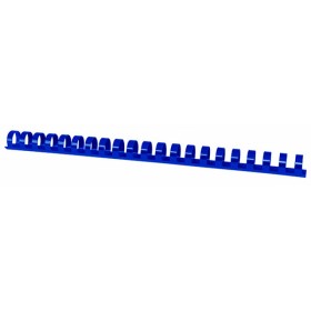 Grzbiety do bindowania OFFICE PRODUCTS, A4, 16mm (145 kartek), 100 szt., niebieskie