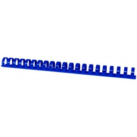 Grzbiety do bindowania OFFICE PRODUCTS, A4, 22mm (210 kartek), 50 szt., niebieskie