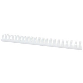 Grzbiety do bindowania OFFICE PRODUCTS, A4, 28,5mm (270 kartek), 50 szt., białe