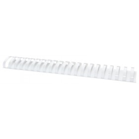 Grzbiety do bindowania OFFICE PRODUCTS, A4, 51mm (510 kartek), 50 szt., białe