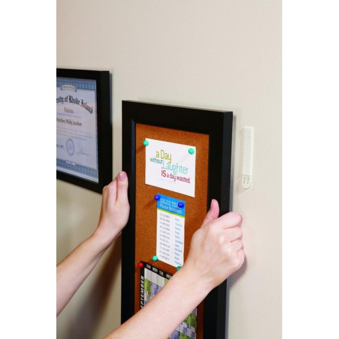 Rzepy Command™ (17201 PL), do wieszania obrazów, duże, 3 szt., białe