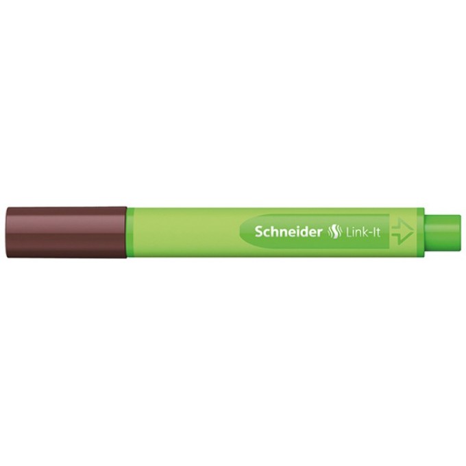 Cienkopis SCHNEIDER Link-It, 0,4mm, ciemnobrązowy