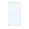 Przekładki DONAU, karton, 1/3 A4, 235x105mm, 100szt., białe