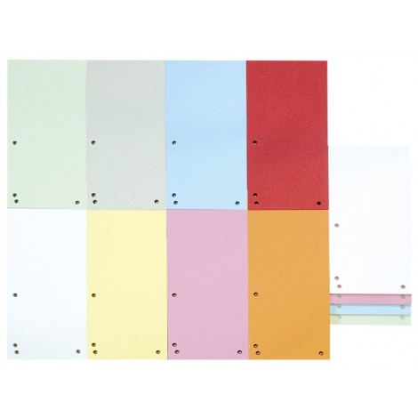 Przekładki DONAU, karton, 1/3 A4, 235x105mm, 100szt., białe