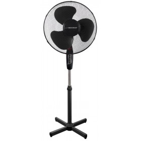Wentylator ESPERANZA Hurricane, stojący, śr. 40cm, 50W, czarny