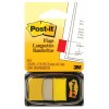Zakładki indeksujące POST-IT® (680-5), PP, 25,4x43,2mm, 50 kart., żółte