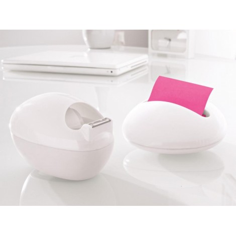 Dyspenser do taśm SCOTCH® Magic™ (C36-W-EU) projektu Karim Rashid, biały, taśma GRATIS Dyspenser do taśm SCOTCH® Magic™ (C36-W-EU) projektu Karim Rashid, biały, taśma GRATIS