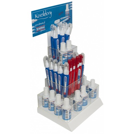 Display na korektory w piórze i z aplikatorem
