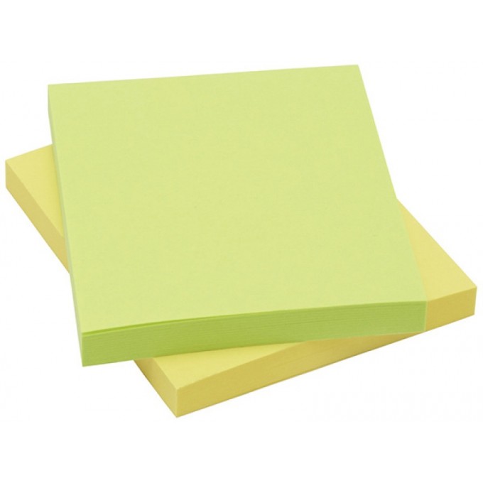 Karteczki samoprzylepne POST-IT® (6720-YG),76x63,5mm, 2x75 kart., zawieszka, żółto-zielone