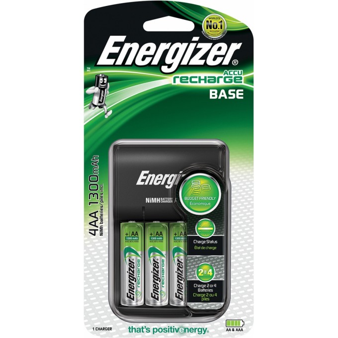 Ładowarka ENERGIZER Base + 4 szt. akumulatorków AA