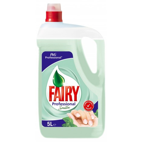 Płyn do mycia naczyń FAIRY Sensitive, profesjonalny, 5l