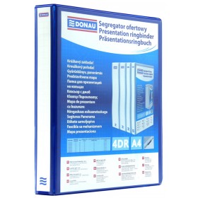 Segregator ofertowy DONAU, PP, A4/4RD/40, niebieski