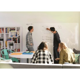 Suchościeralna folia w rolce POST-IT® Dry Erase (DEF8X4-EU), 122x244cm, biała