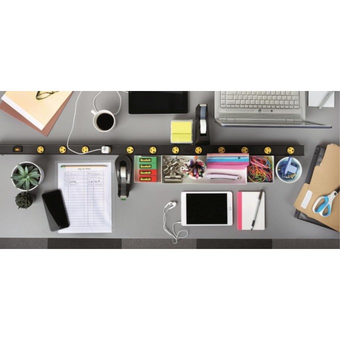 Dyspenser do taśm SCOTCH® (C-18B), w zestawie taśma Magic 19mmx33m, czarny