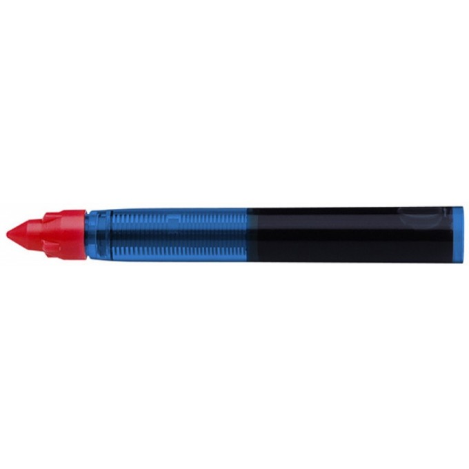 Kartridże SCHNEIDER One Change, do piór kulkowych, 0,6mm, 5szt., czerwone