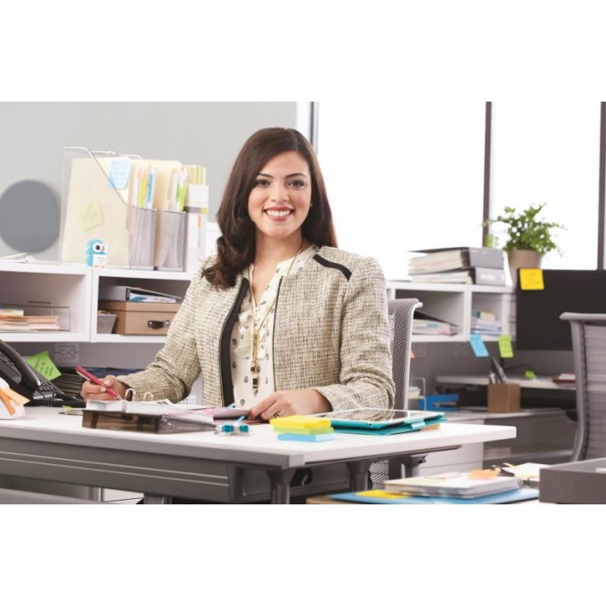 Kostka samoprzylepna POST-IT® (2007H), 1x225 kart., w kształcie serduszka