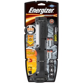 Latarka ENERGIZER Hard Case Pro Work + 4szt. baterii AA, czarna