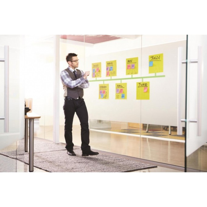 Karteczki samoprzylepne POST-IT® Super Sticky Big Notes (BN11 -EU), 280x280mm,1x30 kart., żółte