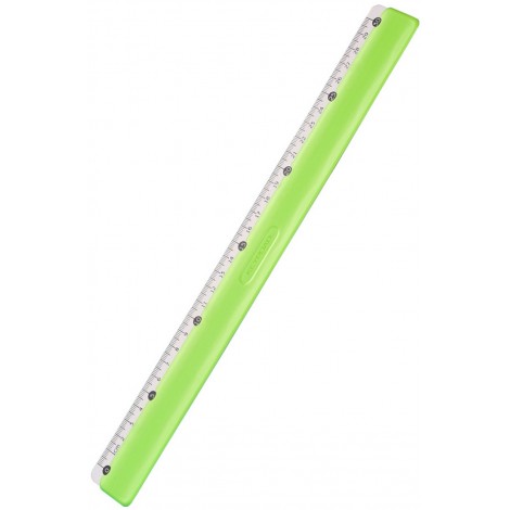 Linijka KEYROAD Color Bar, 30cm, pakowane na displayu, mix kolorów
