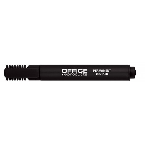 Marker permanentny OFFICE PRODUCTS, ścięty, 1-5mm (linia), czarny
