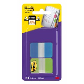 Zakładki indeksujące POST-IT® do archiwizacji (686-AL), PP, silne, 38x25,4mm, 2x8 kart., mix kolorów