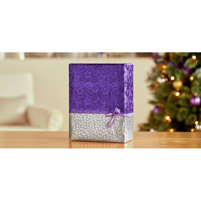 Taśma klejąca SCOTCH® Gift Wrap, do pakowania prezentów, na podajniku, 19mm, 7,5m, transparentna