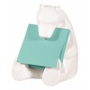 Podajnik do karteczek samoprzylepnych POST-IT® Miś (Bear-330), biały, w zestawie 1 bloczek Super Sticky Z-Notes