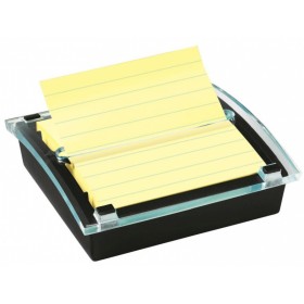 Podajnik do karteczek samoprzylepnych POST-IT® Millenium XL Z-Notes (DS440-SSCYL), czarny, 1 bloczek GRATIS