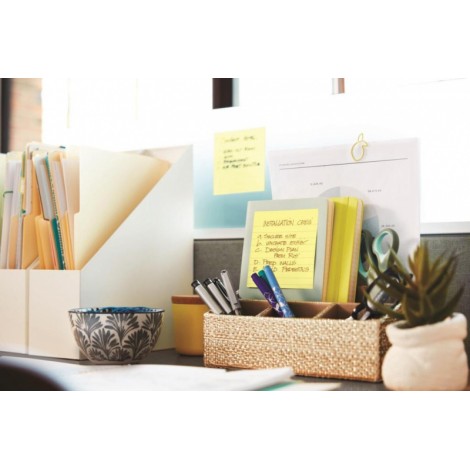 Podajnik do karteczek samoprzylepnych POST-IT® Millenium XL Z-Notes (DS440-SSCYL), czarny, 1 bloczek GRATIS