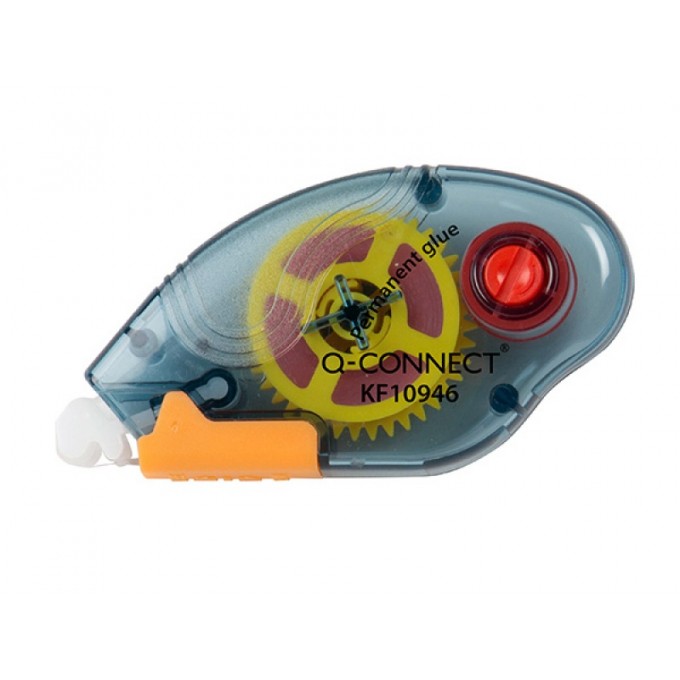 Klej w taśmie Q-CONNECT, permanentny, 6,5mmx8,5m, blister