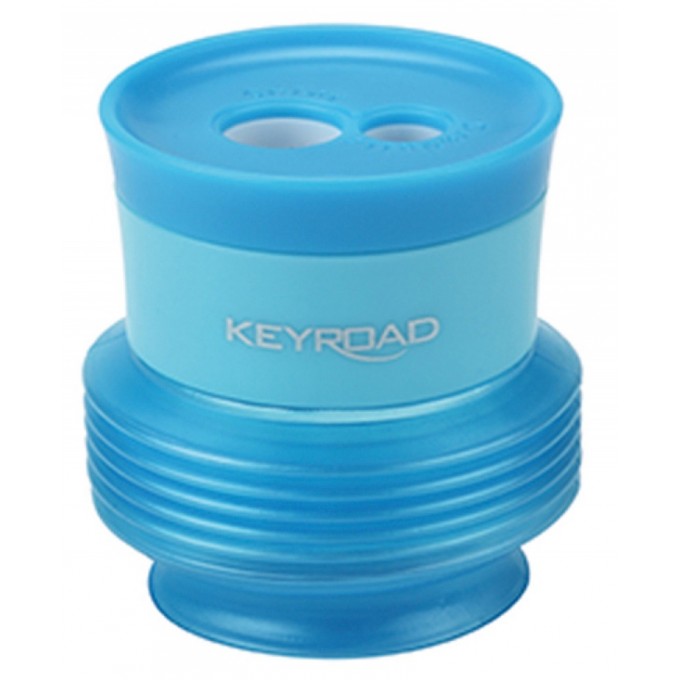 Temperówka KEYROAD Stretch Expandable, plastikowa, podwójna, blister, mix kolorów