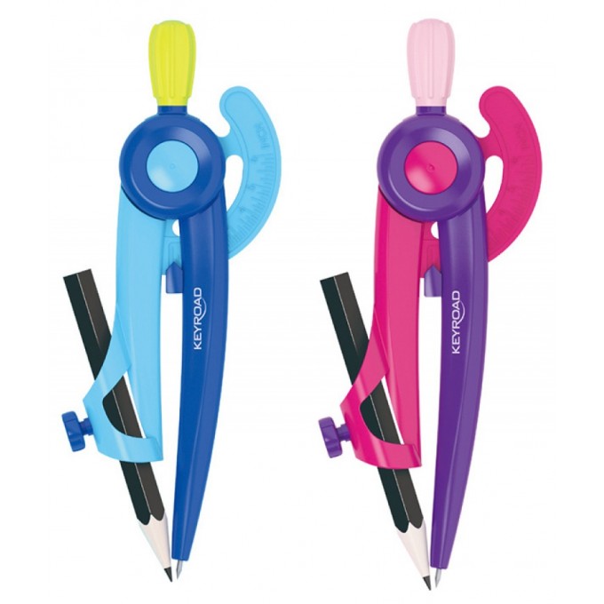 Zestaw geometryczny KEYROAD, duży, zawieszka, mix kolorów