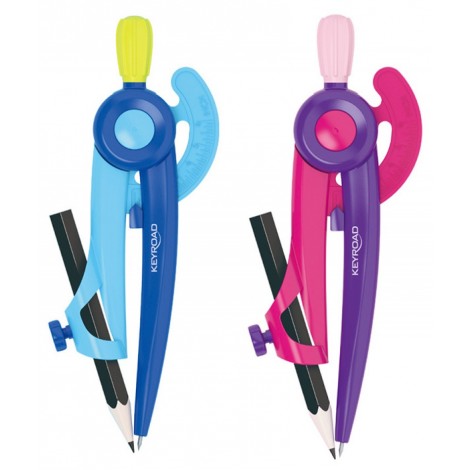 Zestaw geometryczny KEYROAD, duży, zawieszka, mix kolorów