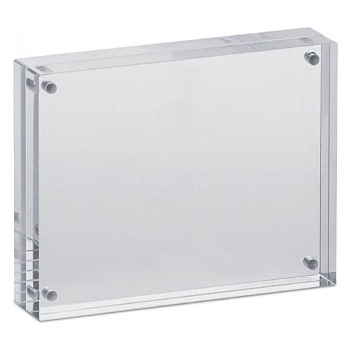 Ramka na zdjęcia MAUL, akrylowa, 115x90x24mm, transparentna