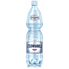 Woda CISOWIANKA, gazowana, butelka plastikowa, 1,5l